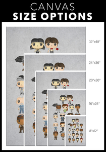 Hadestown Pop Chart Canvas (20X30)