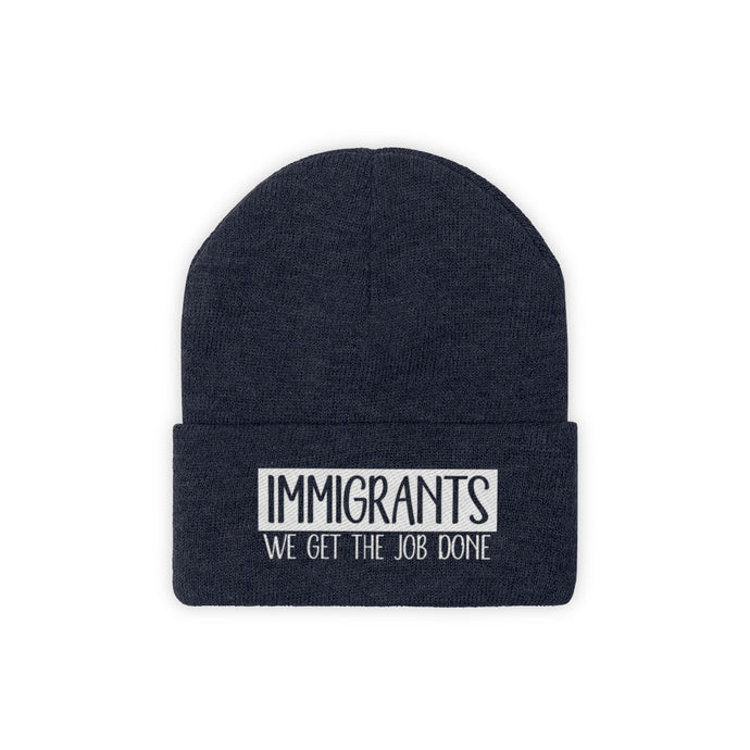We Get the Job Done Knit Beanie