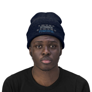 Strange/Powerful Knit Beanie