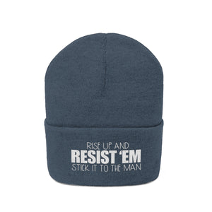 Resist 'Em Knit Beanie