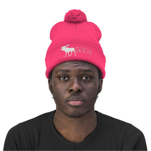 Dat's A Moose Pom Pom Beanie