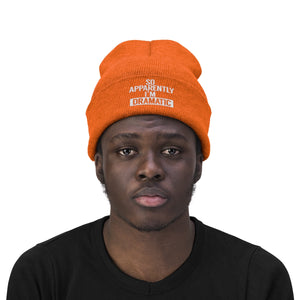 I'm Dramatic Knit Beanie