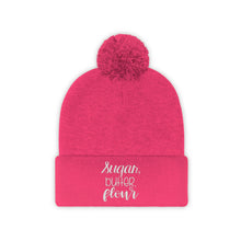 Load image into Gallery viewer, Sugar, Butter, Flour Pom Pom Beanie