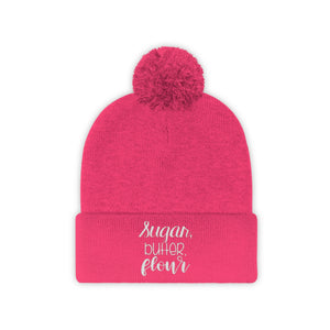 Sugar, Butter, Flour Pom Pom Beanie