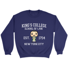 Load image into Gallery viewer, King&#39;s College Crewneck Sweatshirt