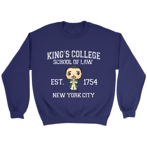 King's College Crewneck Sweatshirt