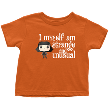 Load image into Gallery viewer, Lydia Strange &amp; Unusual Toddler T-Shirt