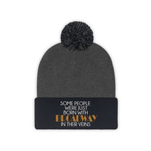 Load image into Gallery viewer, Broadway Veins Pom Pom Beanie