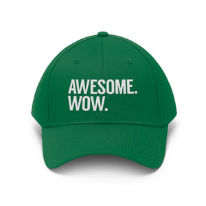 Awesome Wow Unisex Twill Hat