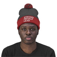 Load image into Gallery viewer, Strong Female Lead Pom Pom Beanie