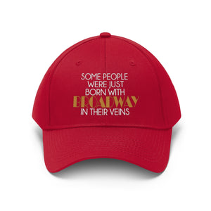 Broadway Veins Unisex Twill Hat