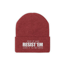 Load image into Gallery viewer, Resist &#39;Em Knit Beanie
