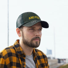 Load image into Gallery viewer, And Peggy Unisex Trucker Hat