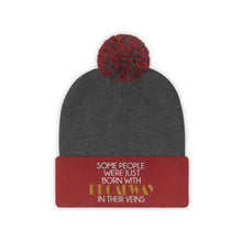 Load image into Gallery viewer, Broadway Veins Pom Pom Beanie