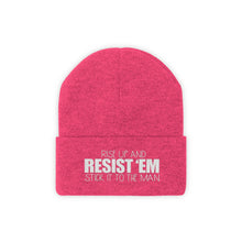 Load image into Gallery viewer, Resist &#39;Em Knit Beanie