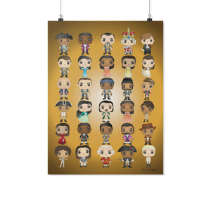 Hamilton Pop Chart (Poster)