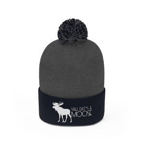 Dat's A Moose Pom Pom Beanie
