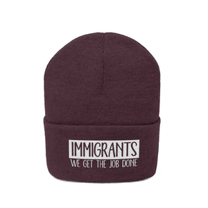 We Get the Job Done Knit Beanie