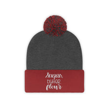 Load image into Gallery viewer, Sugar, Butter, Flour Pom Pom Beanie