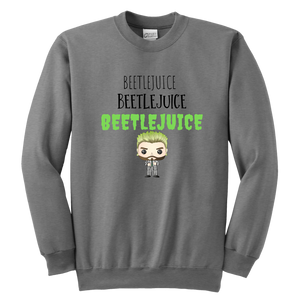 Beetlejuice Youth Crewneck Sweatshirt