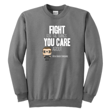 Load image into Gallery viewer, RBG Fight Youth Crewneck Sweatshirt