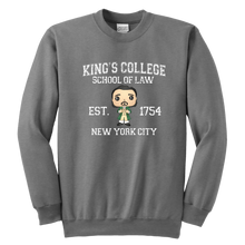 Load image into Gallery viewer, King&#39;s College Youth Crewneck Sweatshirt