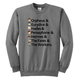 Hadestown Youth Crewneck Sweatshirt