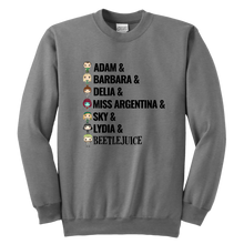 Load image into Gallery viewer, Beetlejuice Youth Crewneck Sweatshirt