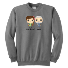 Load image into Gallery viewer, Persephone &amp; Hades Youth Crewneck Sweatshirt