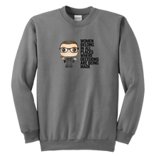 Load image into Gallery viewer, RBG Youth Crewneck Sweatshirt