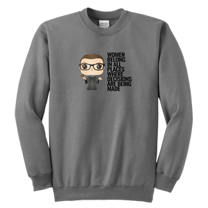RBG Youth Crewneck Sweatshirt
