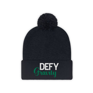 Defy Gravity Pom Pom Beanie