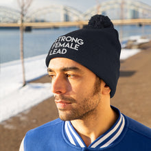 Load image into Gallery viewer, Strong Female Lead Pom Pom Beanie