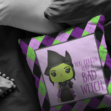 Load image into Gallery viewer, Bad Witch Throw Pillow
