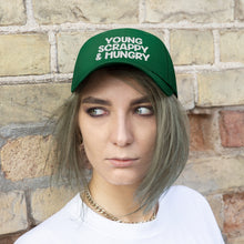 Load image into Gallery viewer, Young Scrappy &amp; Hungry Unisex Twill Hat