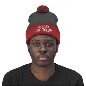 No Day But Today Pom Pom Beanie
