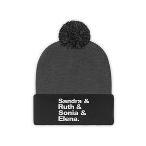 Supreme Court Pom Pom Beanie