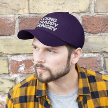 Load image into Gallery viewer, Young Scrappy &amp; Hungry Unisex Twill Hat