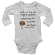 Load image into Gallery viewer, Andre De Shields Long Sleeved Infant Bodysuit