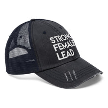 Load image into Gallery viewer, Strong Female Lead Unisex Trucker Hat