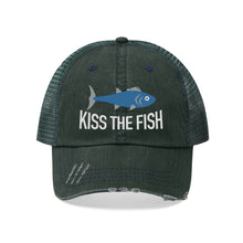 Load image into Gallery viewer, Kiss the Fish Unisex Trucker Hat