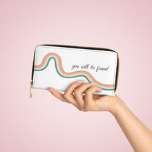 Load image into Gallery viewer, You Will Be Found Zipper Wallet