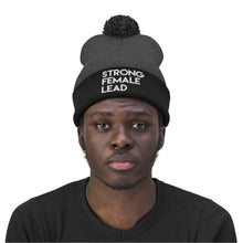 Load image into Gallery viewer, Strong Female Lead Pom Pom Beanie