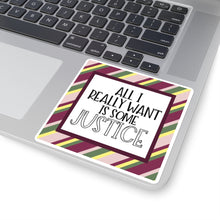 Load image into Gallery viewer, Justice Sticker