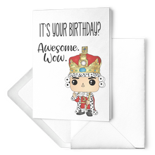 Load image into Gallery viewer, King George Birthday Cards