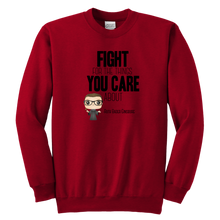 Load image into Gallery viewer, RBG Fight Youth Crewneck Sweatshirt