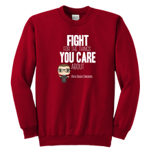 Load image into Gallery viewer, RBG Fight Youth Crewneck Sweatshirt