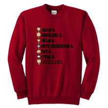 Load image into Gallery viewer, Beetlejuice Youth Crewneck Sweatshirt