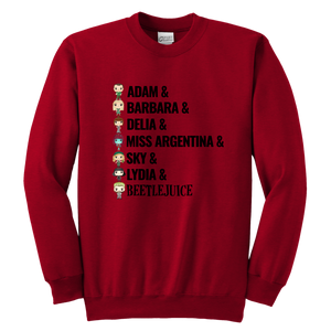 Beetlejuice Youth Crewneck Sweatshirt