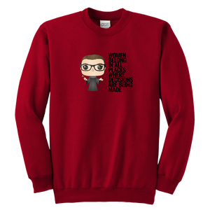 RBG Youth Crewneck Sweatshirt